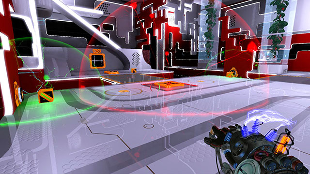 Make sure that cubes are exactly in the middle of circles and then change their charges to green - Intermediate Integration - Walkthrough - Act I - Magrunner: Dark Pulse - Game Guide and Walkthrough