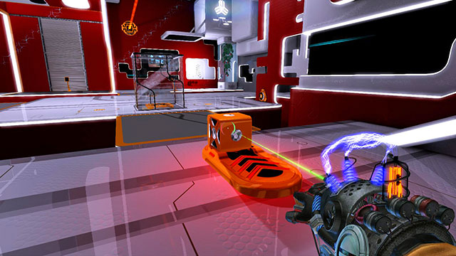 This time dont jump onto the cube - Intermediate Integration - Walkthrough - Act I - Magrunner: Dark Pulse - Game Guide and Walkthrough