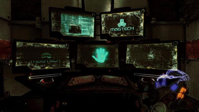 New object which launches cut scenes and door - Hidden Lab - Walkthrough - Act II - Magrunner: Dark Pulse - Game Guide and Walkthrough