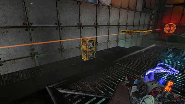 Place them on one another, opposite to the modules (screen above) - Captive - Walkthrough - Act II - Magrunner: Dark Pulse - Game Guide and Walkthrough