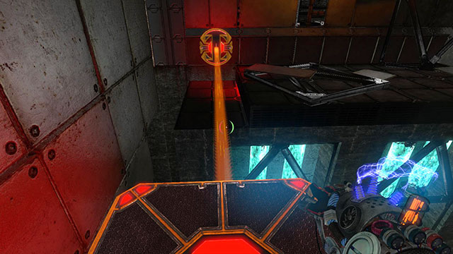 The whole riddle is connected with this platform - Captive - Walkthrough - Act II - Magrunner: Dark Pulse - Game Guide and Walkthrough