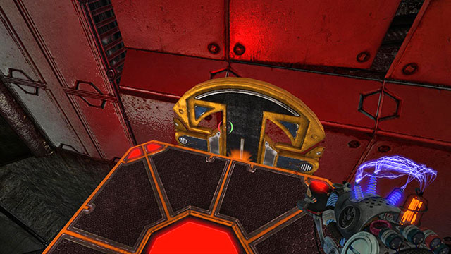 Discharging the module is very important - Captive - Walkthrough - Act II - Magrunner: Dark Pulse - Game Guide and Walkthrough