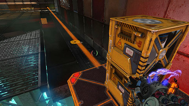 All cubes collected - Captive - Walkthrough - Act II - Magrunner: Dark Pulse - Game Guide and Walkthrough