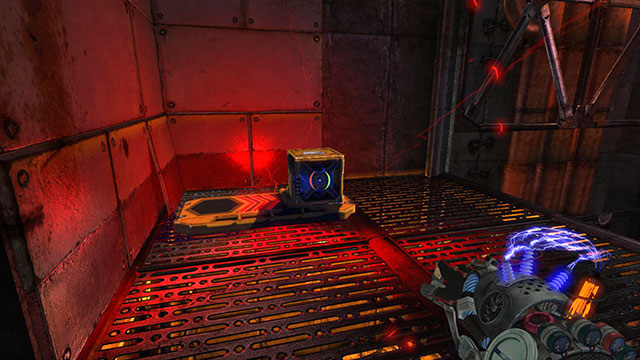 Placing two cubes here wont work - Burning Rust - Walkthrough - Act II - Magrunner: Dark Pulse - Game Guide and Walkthrough