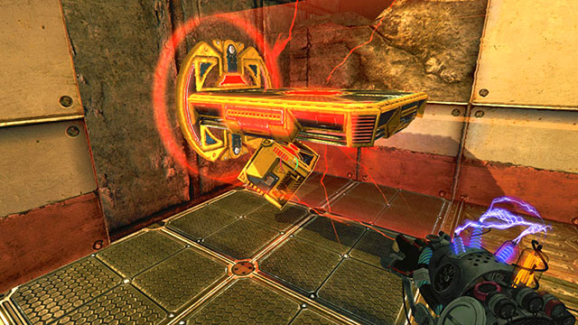 In rare cases, cube may fall into abyss - Friendly Fire - Walkthrough - Act II - Magrunner: Dark Pulse - Game Guide and Walkthrough