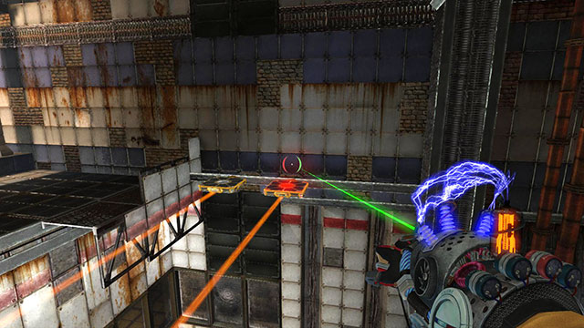 Notice that the wall on left is veeeery small - Crossroads - Walkthrough - Act II - Magrunner: Dark Pulse - Game Guide and Walkthrough