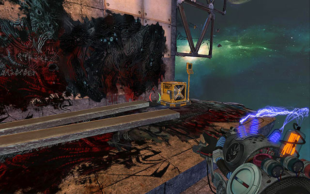 The only yellow cube - Mi-Go Gateway - Walkthrough - Act III - Magrunner: Dark Pulse - Game Guide and Walkthrough