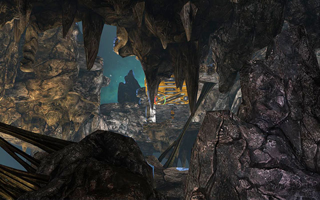 As you dont run directly at the tower, you shouldnt get hit - Starspawn - Walkthrough - Act III - Magrunner: Dark Pulse - Game Guide and Walkthrough