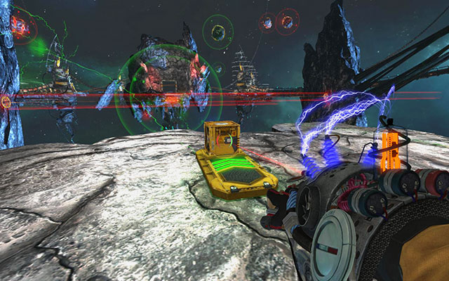 Cube may change the route of flight - Cthulhu Rising - Walkthrough - Act III - Magrunner: Dark Pulse - Game Guide and Walkthrough