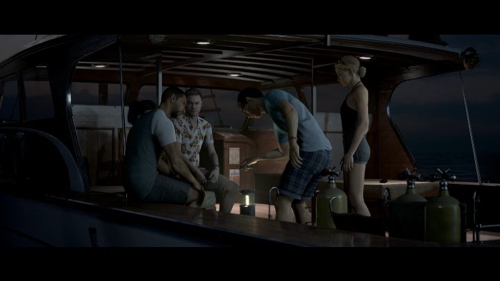 When everyone gathers at the campfire, the story of the ghosts begins - Ghost Story | The Dark Pictures Man of Medan Walkthrough - Walkthrough - The Dark Pictures Man of Medan Guide