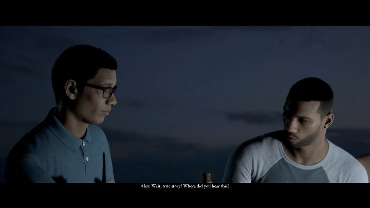 This chapter will end with Brads ghost story - Ghost Story | The Dark Pictures Man of Medan Walkthrough - Walkthrough - The Dark Pictures Man of Medan Guide