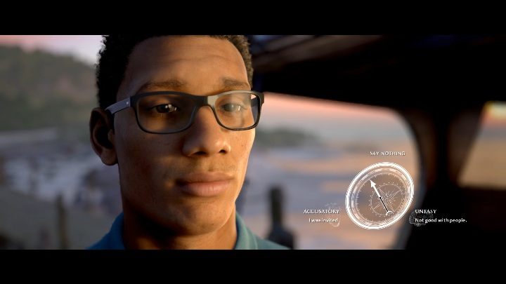 A moment later, your brother will ask you again - The Duke | The Dark Pictures Man of Medan Walkthrough - Walkthrough - The Dark Pictures Man of Medan Guide