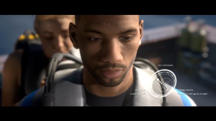 Go to Julia to cheer yourself up and go on a journey into the unknown - Wreck | The Dark Pictures Man of Medan Walkthrough - Walkthrough - The Dark Pictures Man of Medan Guide