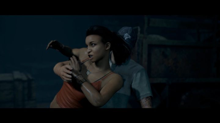 Despite your efforts, Fliss will run and ruin the action anyway - An Escape and Caskets | The Dark Pictures Man of Medan Walkthrough - Walkthrough - The Dark Pictures Man of Medan Guide