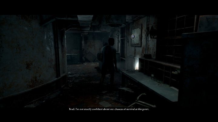 Theres a map hanging on one of the walls - Revenge, Open Deck, Distress Signal, Depths and Junior | Man of Medan - Walkthrough - The Dark Pictures Man of Medan Guide