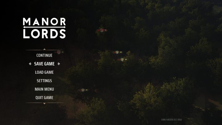 Manor Lords has a save game feature - Manor Lords: Can you save the game? - FAQ - Manor Lords Guide