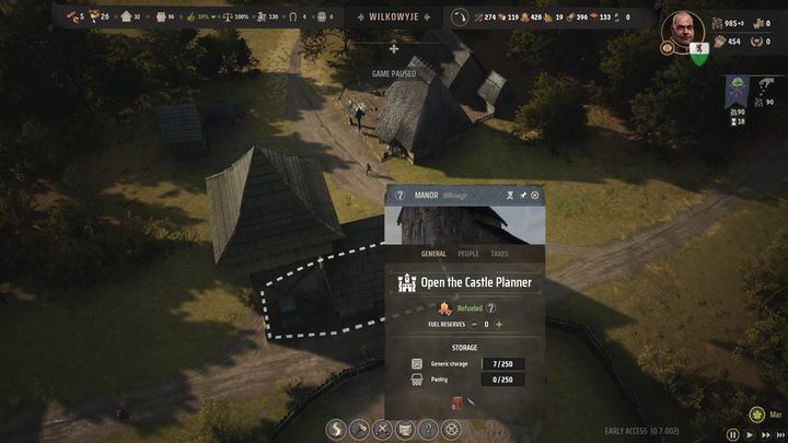 The Manor is, at the moment (Early Access 0 - Manor Lords: What is manor? - FAQ - Manor Lords Guide