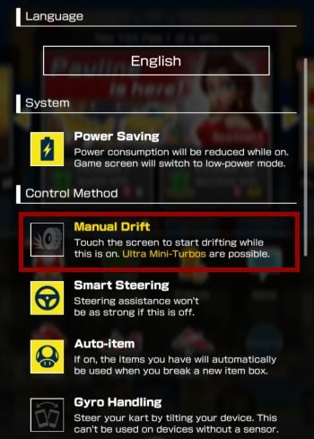 If you have Manual Drifting enabled, you will simply have to start turning - How to do tricks in Mario Kart Tour? - FAQ - Mario Kart Tour Guide