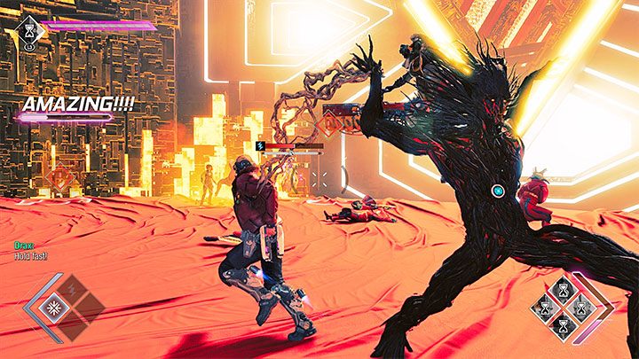 The Star-Lord is the only playable character in the game and you don't have to learn the different abilities of the remaining Guardians of the Galaxy - Guardians of the Galaxy: Combat and commanding the team - Basics - Guardians of the Galaxy Guide