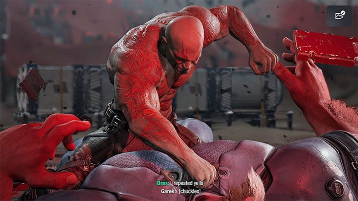 At some random moment, you will trigger a new cut-scene - Guardians of the Galaxy: Blood Brothers - how to defeat? - Bosses - Guardians of the Galaxy Guide