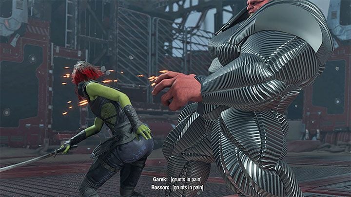 You must defend yourself until Gamora appears - Guardians of the Galaxy: Chapter 6 - walkthrough - Walkthrough - Guardians of the Galaxy Guide