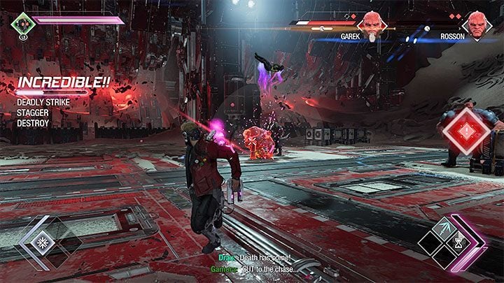 The third part of the battle will not surprise you with anything new - provoke the brothers to split up or wait until it happens spontaneously - Guardians of the Galaxy: Chapter 6 - walkthrough - Walkthrough - Guardians of the Galaxy Guide