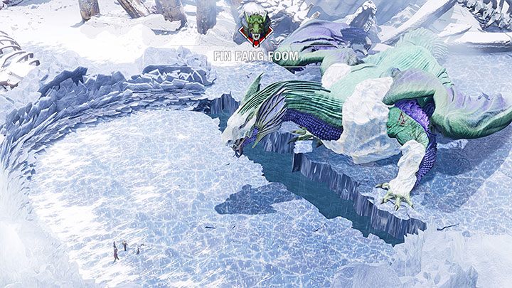Fin Fang Foom is the name of the ice dragon which you will face in Chapter 13 of the campaign - Guardians of the Galaxy: Fin Fang Foom - how to defeat? - Bosses - Guardians of the Galaxy Guide