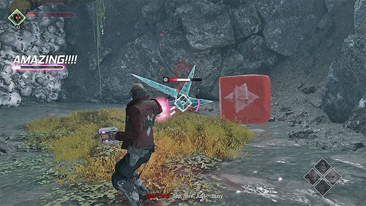 Locate a parasitic organism inside the cave on the wall and destroy it with blasters to unlock your way further - Guardians of the Galaxy: Chapter 3 - all secrets/ collectibles, list - Secrets and Finds - Guardians of the Galaxy Guide