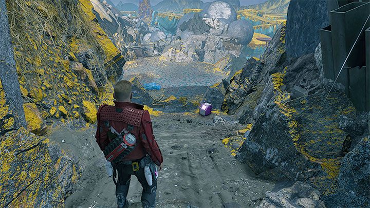 Jump on the ice platform and then to an even higher one from there - Guardians of the Galaxy: Chapter 3 - all secrets/ collectibles, list - Secrets and Finds - Guardians of the Galaxy Guide