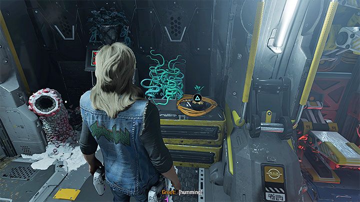 Visit the lower level aboard Milano and find the Guardian Collectible there - Guardians of the Galaxy: Chapter 14 - all secrets/collectibles, list - Secrets and Finds - Guardians of the Galaxy Guide