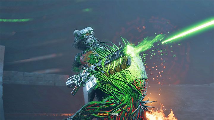 Option 2 - sell Rocket: Negotiations with Lady Hellbender will take an unexpected turn - Guardians of the Galaxy: Important choices - Chapters 3 & 4 - Important choices - Guardians of the Galaxy Guide