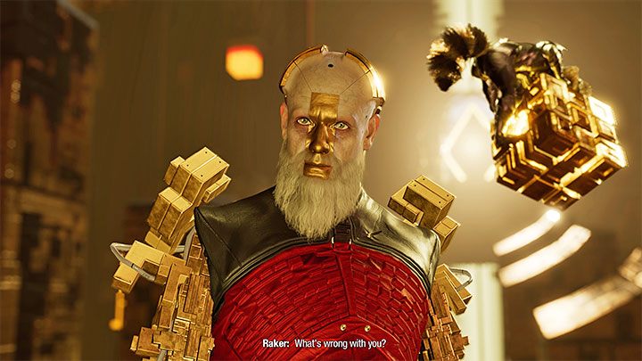 If you chose all the correct options, Rocket will remain unnoticed until he manages to successfully hack the drone - Guardians of the Galaxy: Important choices - Chapter 9 - Important choices - Guardians of the Galaxy Guide