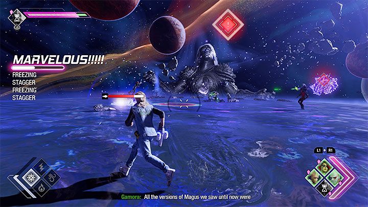 The next step to defeat a group of opponents called by the Magus - Guardians of the Galaxy: Magus - how to defeat? - Bosses - Guardians of the Galaxy Guide