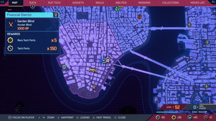 7 - Spider-Man 2: All Hunter Blind and Hunter Base Locations - Secrets and Collectibles - Spider Man 2 Guide