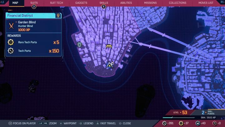 9 - Spider-Man 2: All Hunter Blind and Hunter Base Locations - Secrets and Collectibles - Spider Man 2 Guide