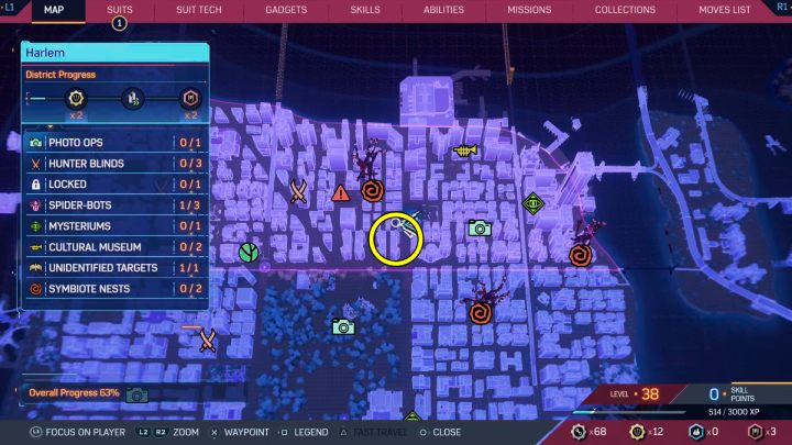 3 - Spider-Man 2: All Spider-bot locations - Secrets and Collectibles - Spider Man 2 Guide