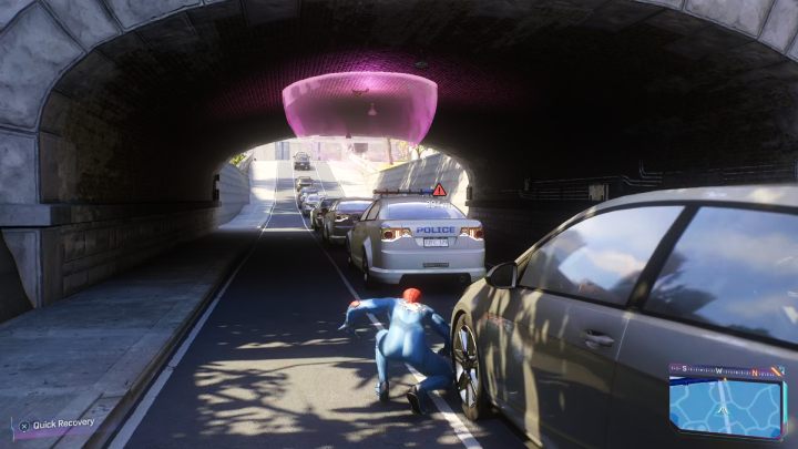 This Spider-bot is under the bridge - Spider-Man 2: All Spider-bot locations - Secrets and Collectibles - Spider Man 2 Guide