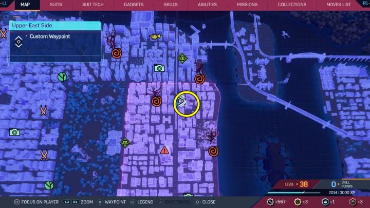 9 - Spider-Man 2: All Spider-bot locations - Secrets and Collectibles - Spider Man 2 Guide