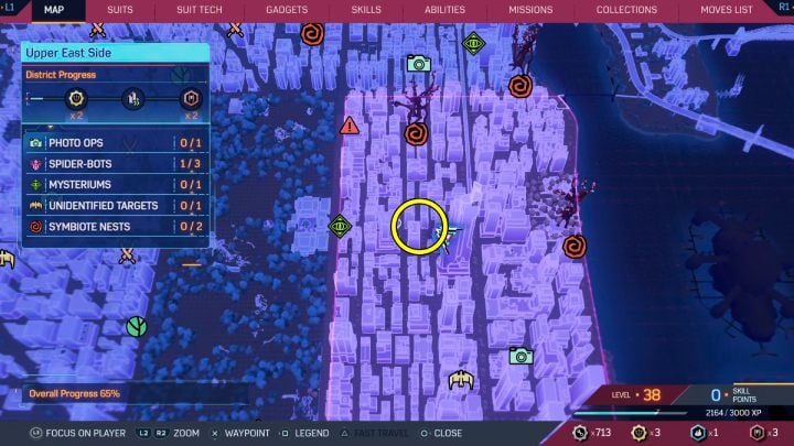10 - Spider-Man 2: All Spider-bot locations - Secrets and Collectibles - Spider Man 2 Guide