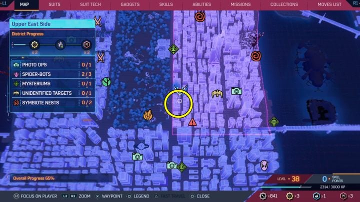 11 - Spider-Man 2: All Spider-bot locations - Secrets and Collectibles - Spider Man 2 Guide