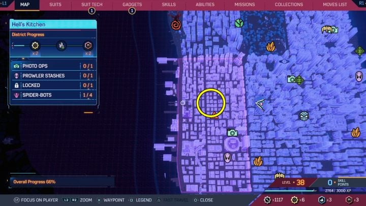 14 - Spider-Man 2: All Spider-bot locations - Secrets and Collectibles - Spider Man 2 Guide