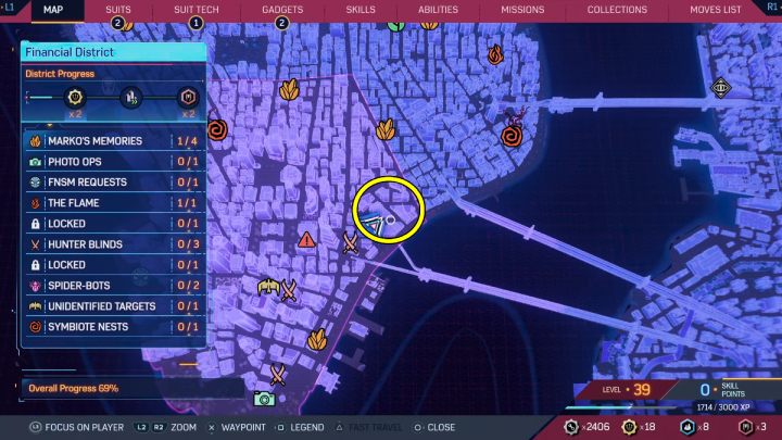 25 - Spider-Man 2: All Spider-bot locations - Secrets and Collectibles - Spider Man 2 Guide