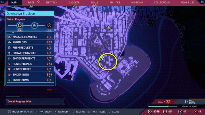 27 - Spider-Man 2: All Spider-bot locations - Secrets and Collectibles - Spider Man 2 Guide