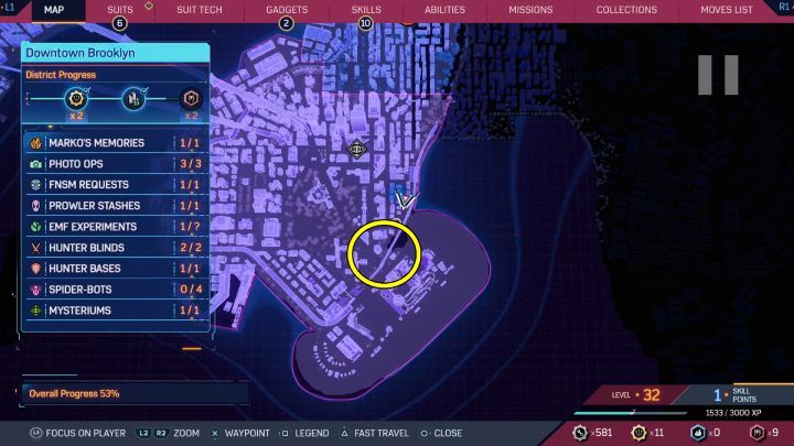 28 - Spider-Man 2: All Spider-bot locations - Secrets and Collectibles - Spider Man 2 Guide