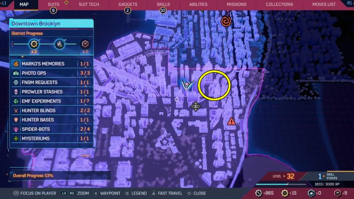 29 - Spider-Man 2: All Spider-bot locations - Secrets and Collectibles - Spider Man 2 Guide