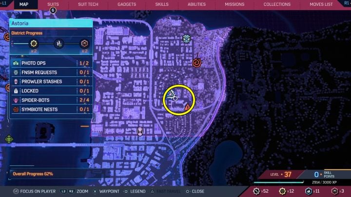 38 - Spider-Man 2: All Spider-bot locations - Secrets and Collectibles - Spider Man 2 Guide