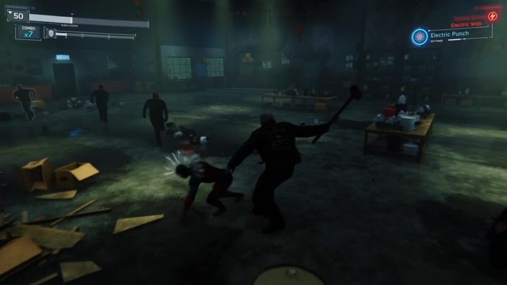 After some time, other enemies will invade the battle arena - Marvels Spider-Man: Tombstone - boss, how to beat? - Bosses - Spider-Man Game Guide