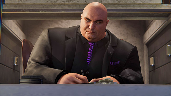 Wilson Fisk, aka Kingpin, is the first obligatory boss in the game - Marvels Spider-Man: First Boss Wilson Fisk (The Kingpin) - boss, how to beat? - Bosses - Spider-Man Game Guide