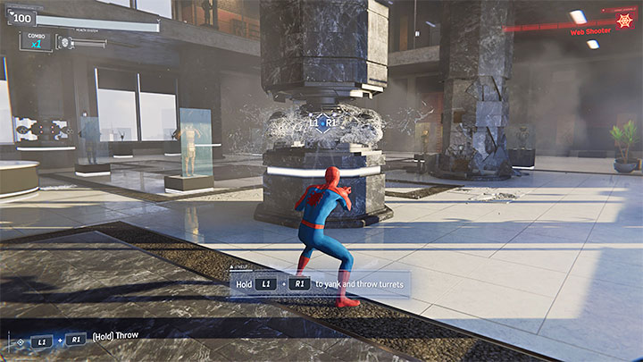 1 - Marvels Spider-Man: First Boss Wilson Fisk (The Kingpin) - boss, how to beat? - Bosses - Spider-Man Game Guide