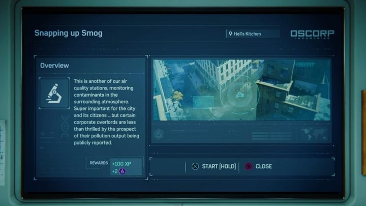 It is time to present another type of side mission in the game - Marvels Spider-Man: Harrys Passion Project - walkthrough - Main missions - Spider-Man Game Guide